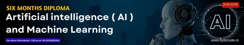 six month diploma in artificial intelligence and machine learning in delhi