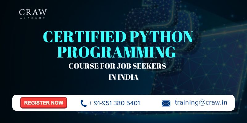 Certified Python Programming Course for Job Seekers in India